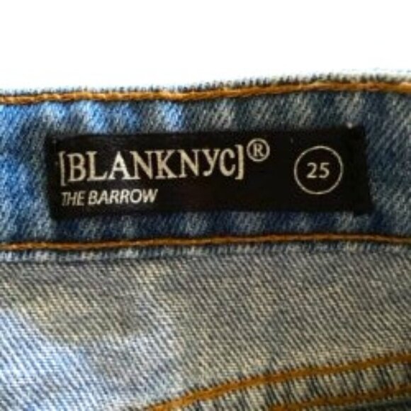 NWT Blank NYC Vintage High Rise Jean Shorts 25 - Picture 2 of 4